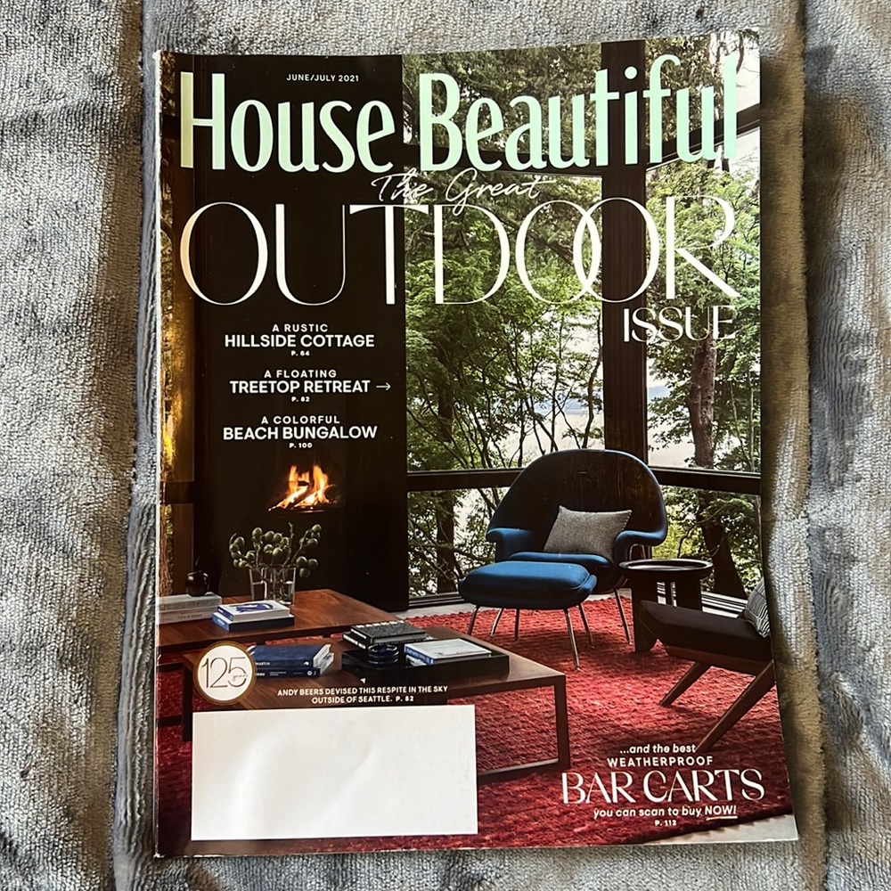 House Beautiful Magazine JUNE/JULY 2021 The Great Outdoor Issue